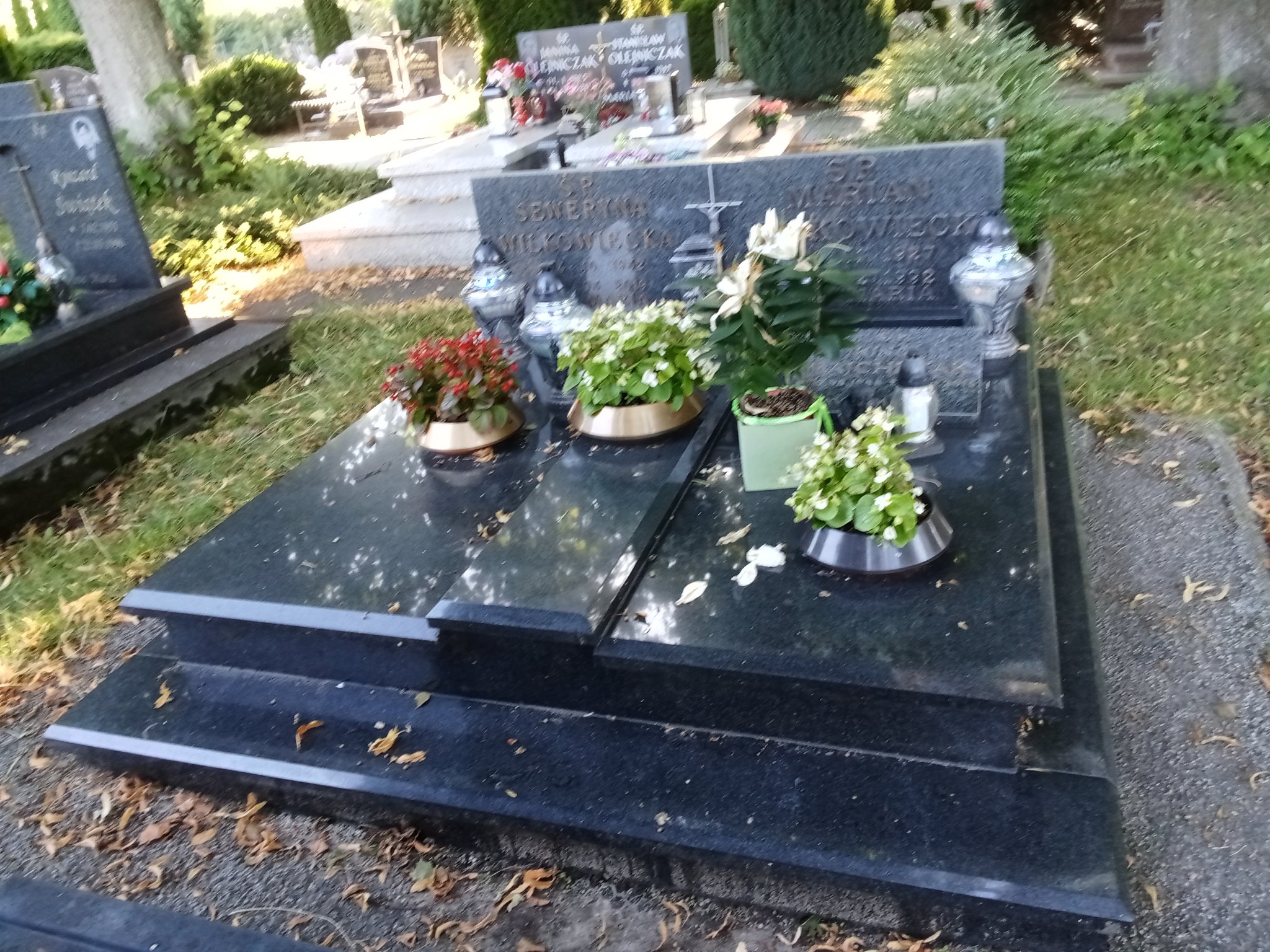 Grób Marian Wilkowiecki