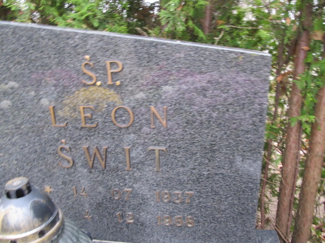 Leon Świt 1937 Mielno - Grobonet - Wyszukiwarka osób pochowanych
