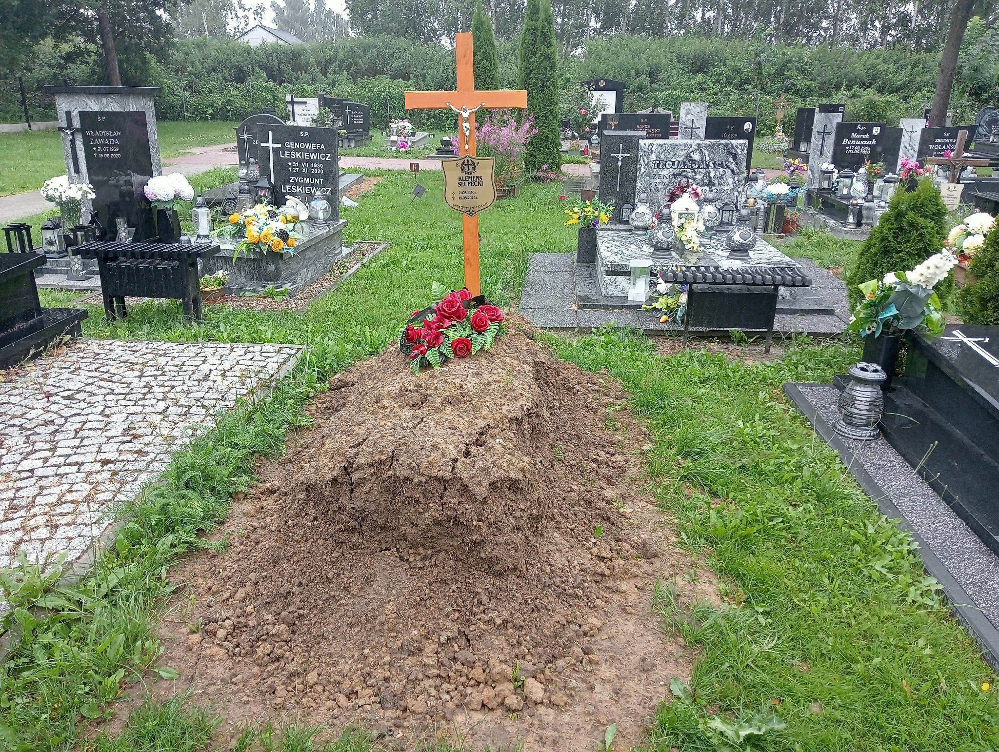 Grób Klemens Słupecki