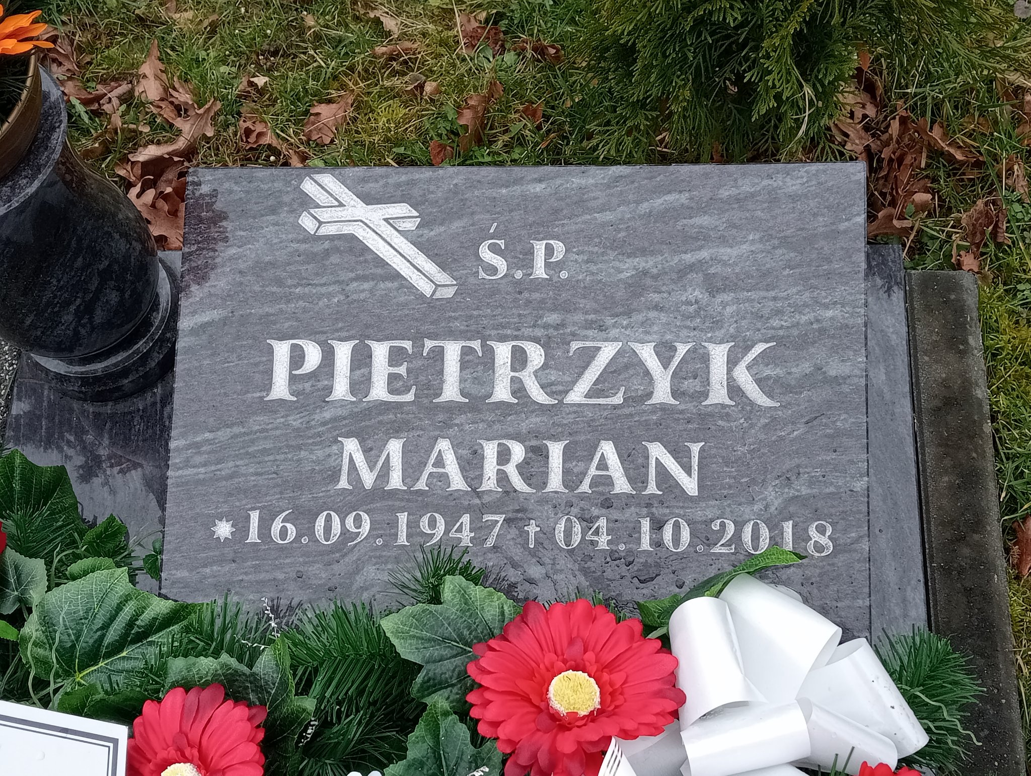 Marian Pietrzyk 1947 Mielno - Grobonet - Wyszukiwarka osób pochowanych
