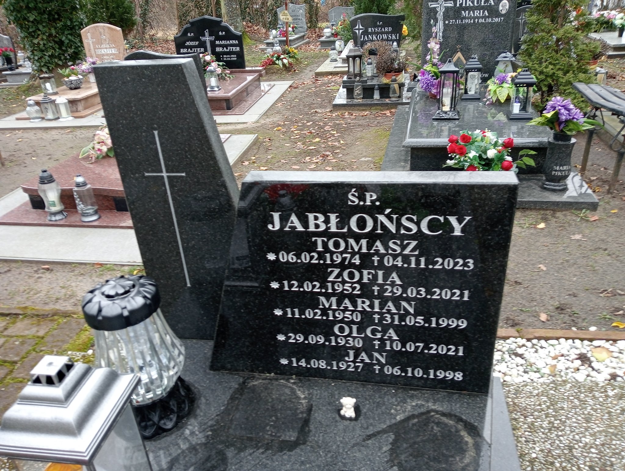 Jan Jabłoński 1927 Mielno - Grobonet - Wyszukiwarka osób pochowanych