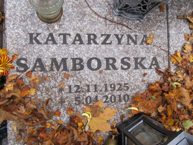 Katarzyna Samborska 1925 Mielno - Grobonet - Wyszukiwarka osób pochowanych