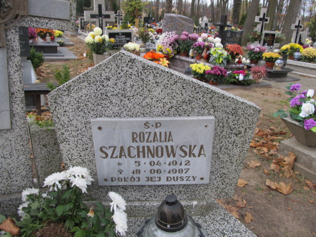 Rozalia Szachnowska 1912 Mielno - Grobonet - Wyszukiwarka osób pochowanych