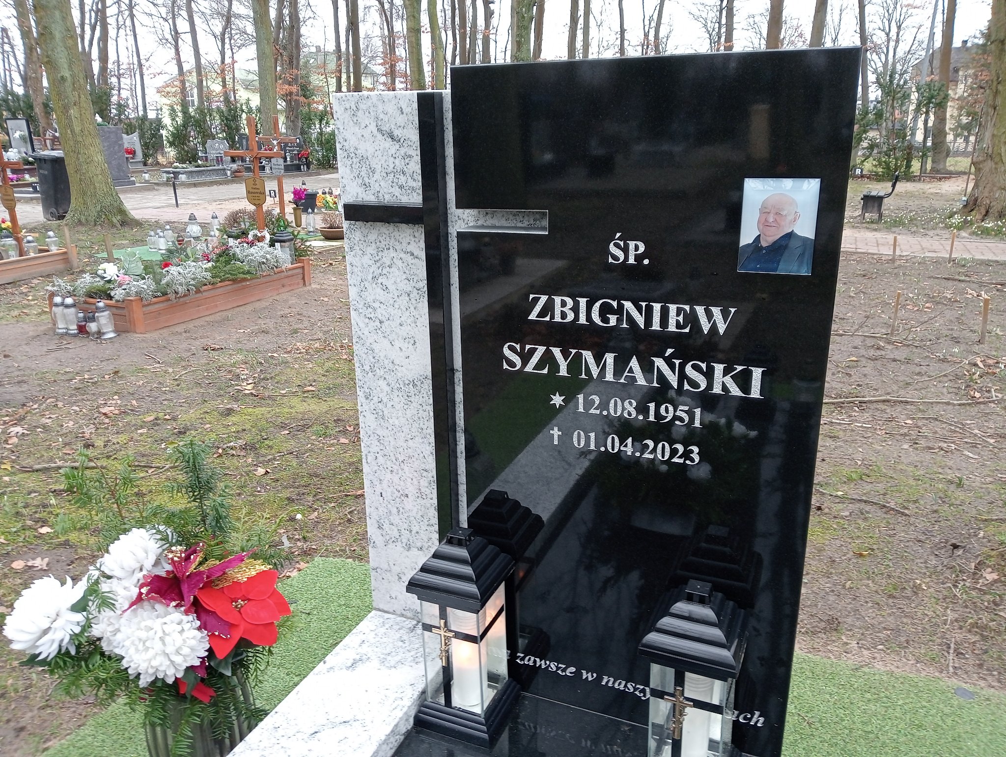 Zbigniew Szymański 1951 Mielno - Grobonet - Wyszukiwarka osób pochowanych